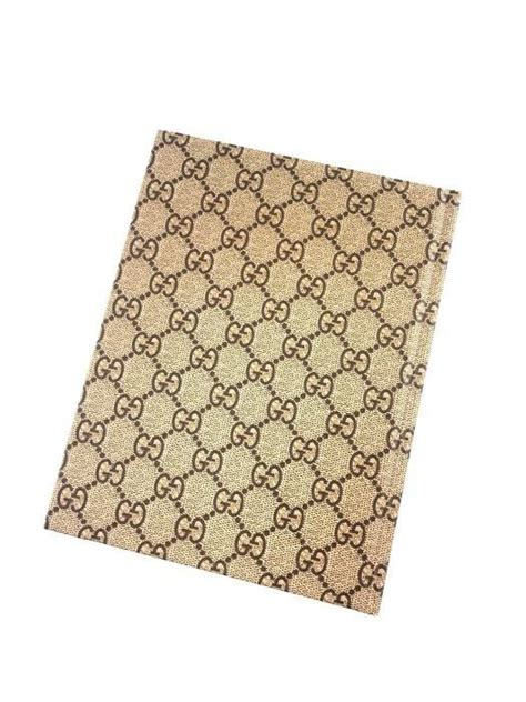 gucci alien monogram notebook|Gucci memo notebooks.